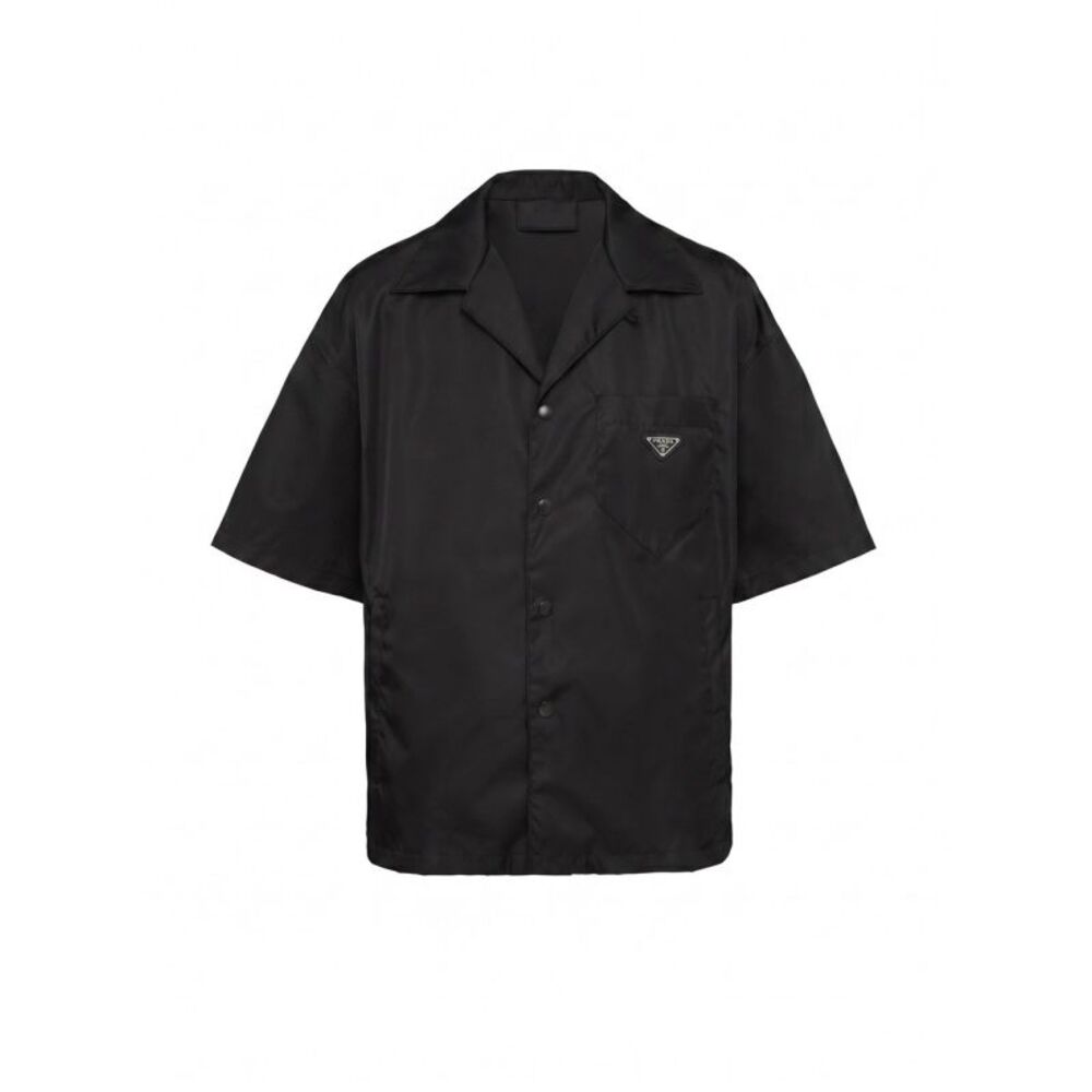 Prada Men Re-Nylon Short Sleeved Shirt